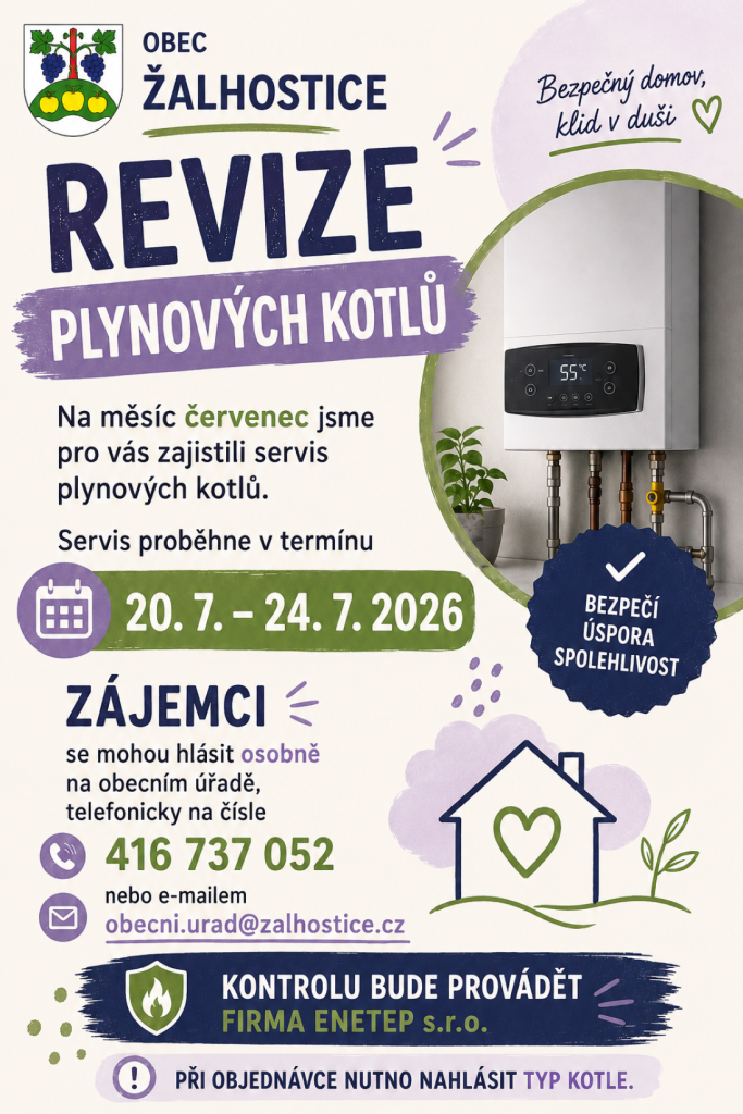 REVIZE PLYNOVÝCH KOTLŮ