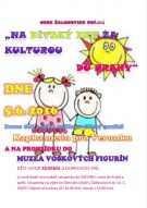 Dětský den za kulturou do Prahy